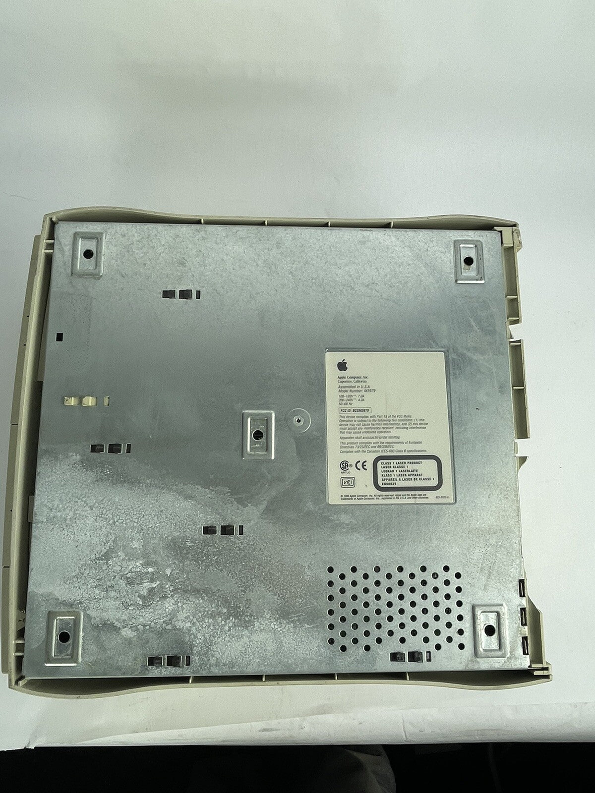 APPLE POWER MACINTOSH 7500/100 PCI not WORKING M3979 complete needs power supply