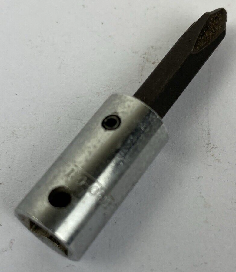 Snap-on Tools USA 1/4" Drive Phillips #1 Standard Socket Bit Driver TMP12A OOM