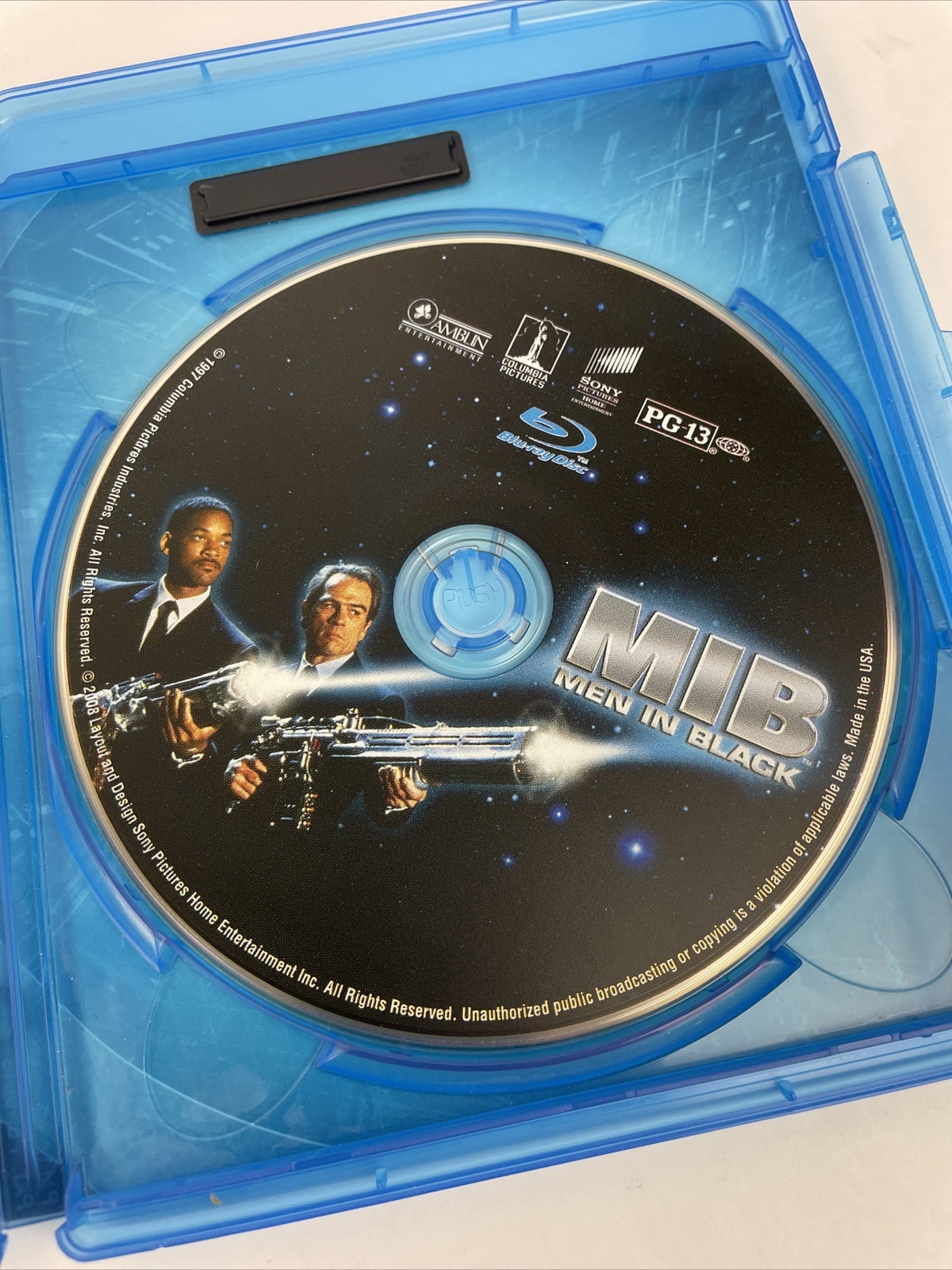 Men in Black [Blu-ray Video ] Mr. Jones Mr. Smith VGC