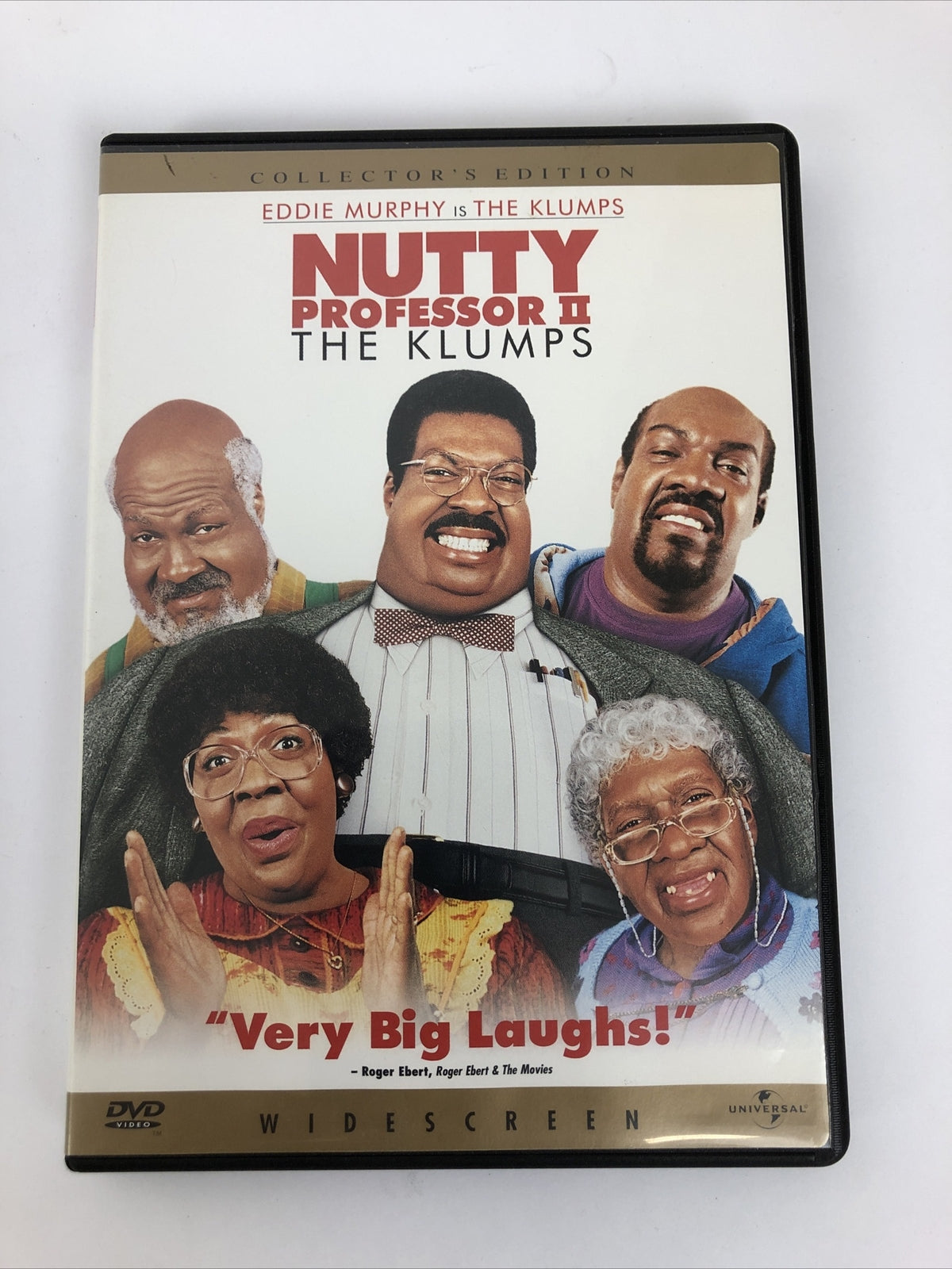 Nutty Professor 2: The Klumps (DVD, 2000) Complete Mint Disc Guaranteed FreeShip