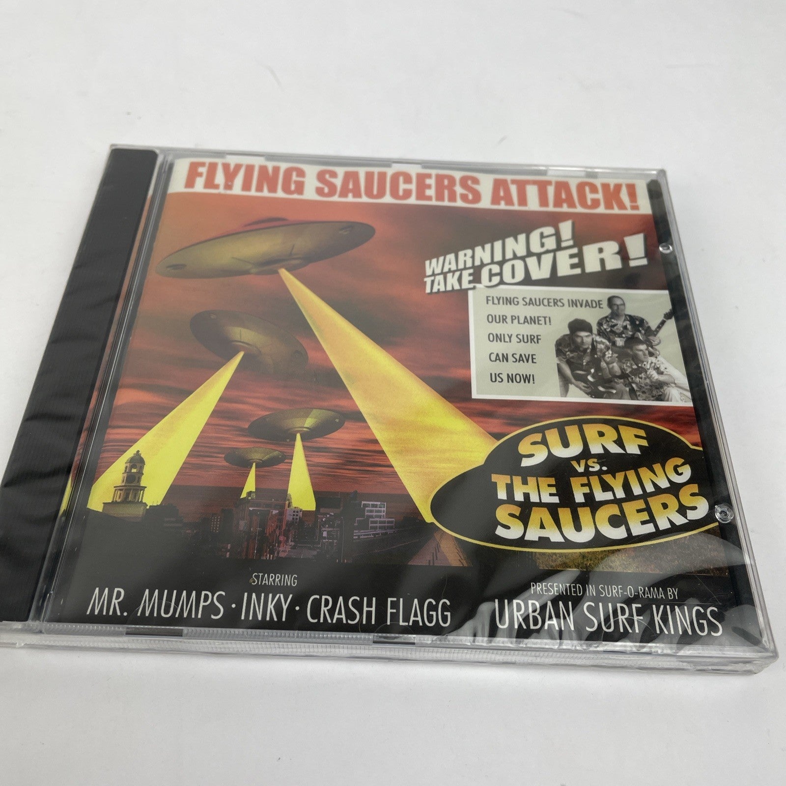 URBAN SURF KINGS - SURF vs. FLYING SAUCERS ATTACK! Fantastic Power Surf!! CD #1