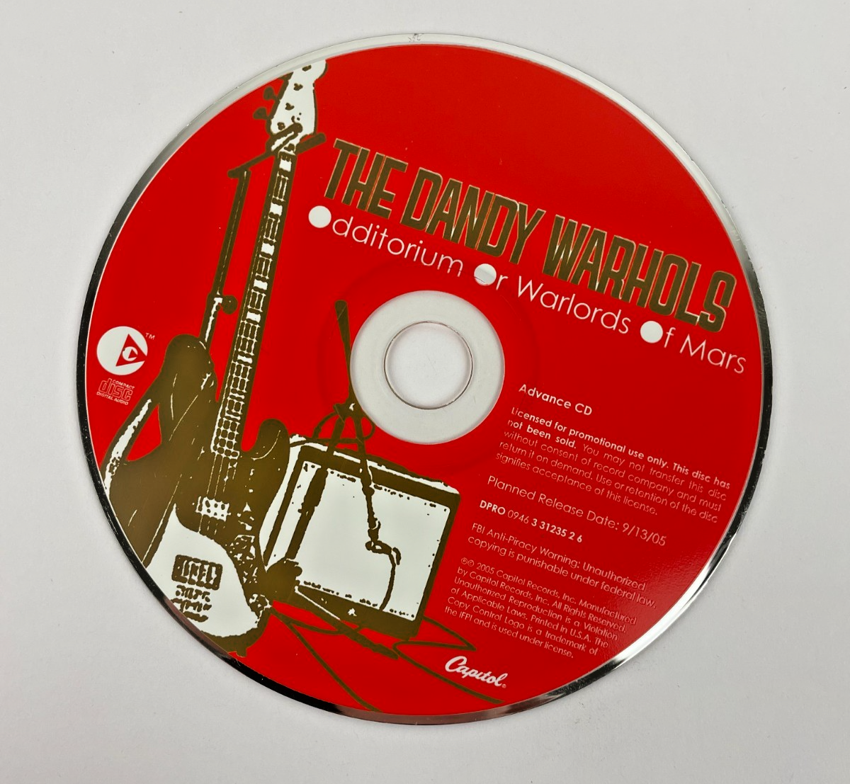 The Dandy Warhols – Odditorium Or Warlords Of Mars Digital Audio CD Capitol 2005