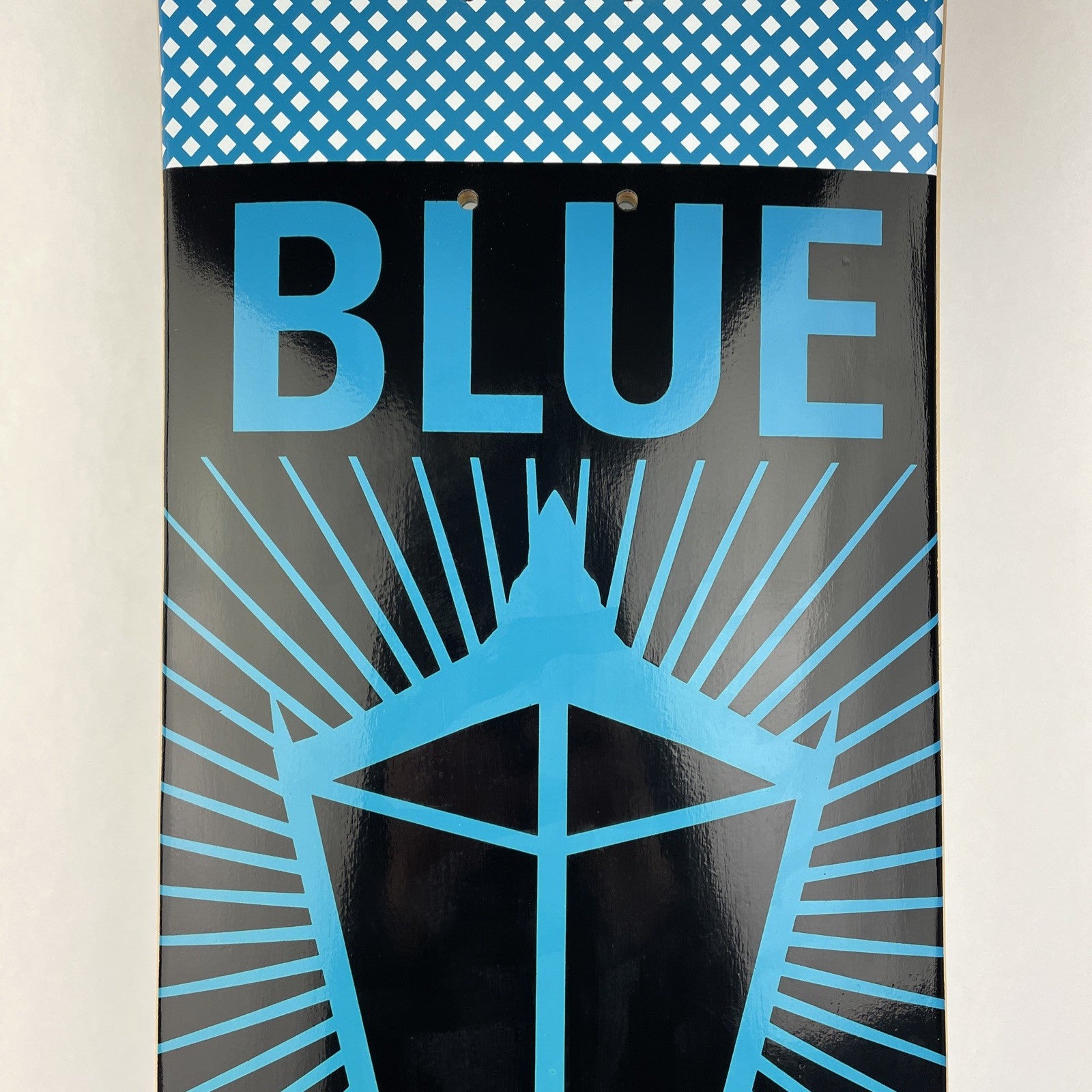 Vintage BLUEPRINT skateboards deck 8" RARE Mark Baines Pachinko Green Top Stain