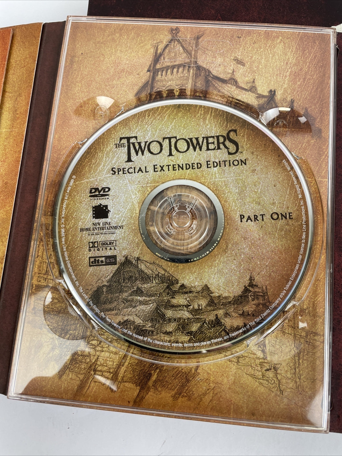 The Lord Of The Rings Trilogy 2 Special Extended Dvd Edition 10-disc Set