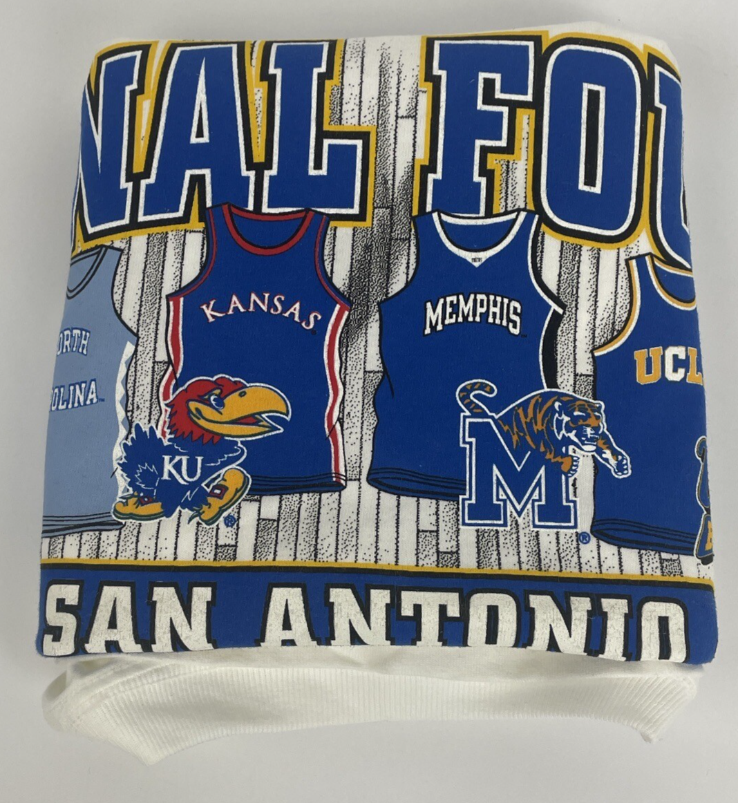 2008 Champion San Antonio NCAA Champions Final Four March Madness T Shirt XL WHT