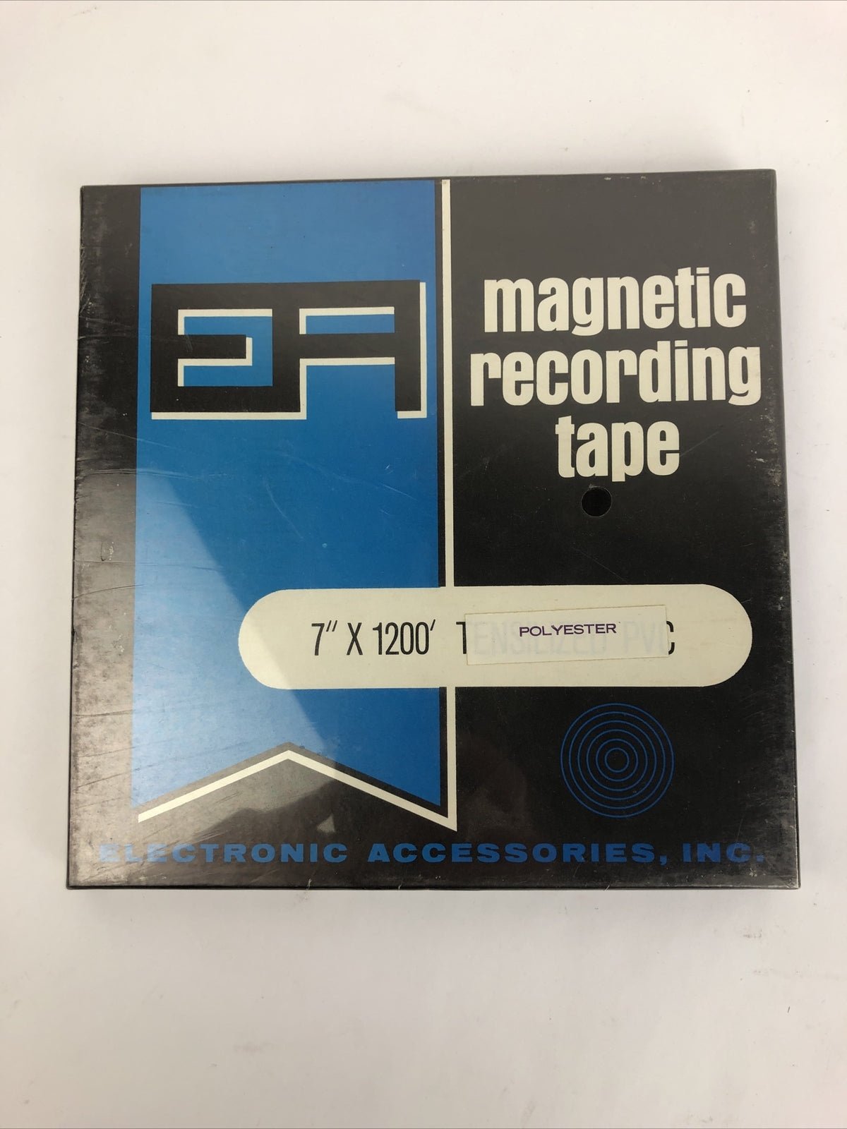 Electronic Accessories Magnet Recording Tape 1 1/2 MIL 7" x 1200' Polyester NEW