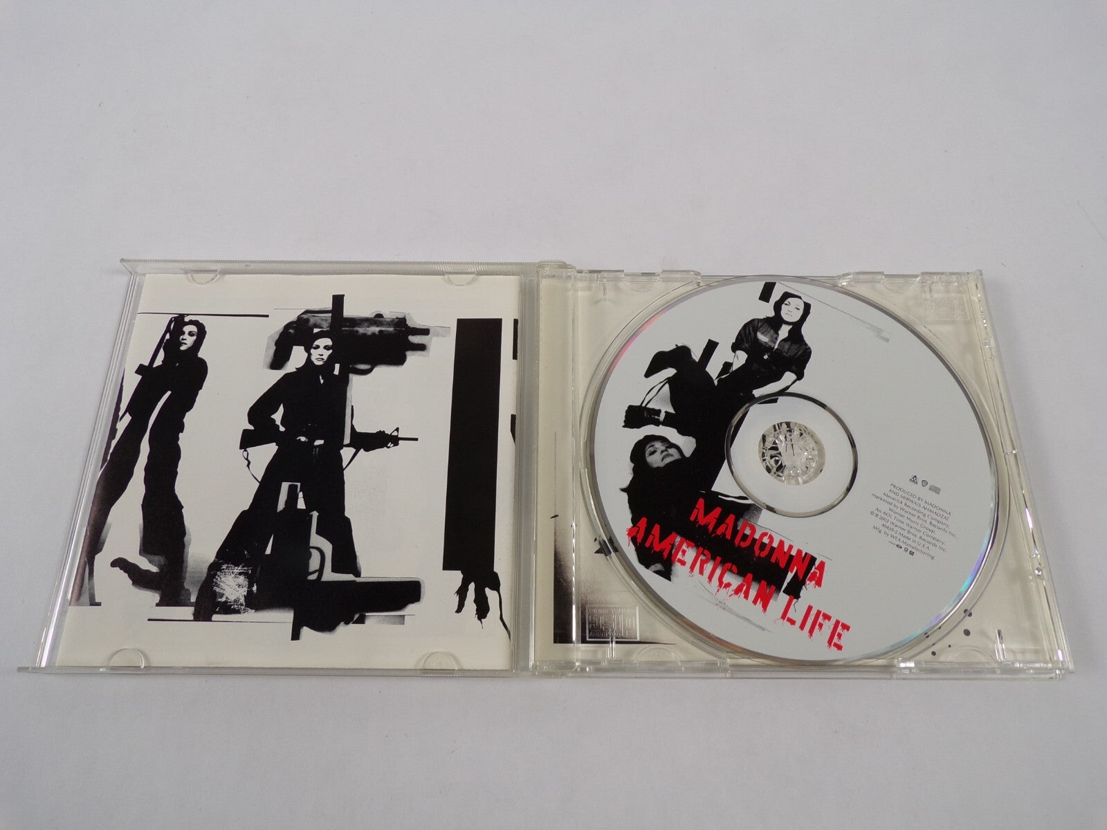 Madonna American Life Parental Advisory Explicit Content Hollywood I'm So CD#59