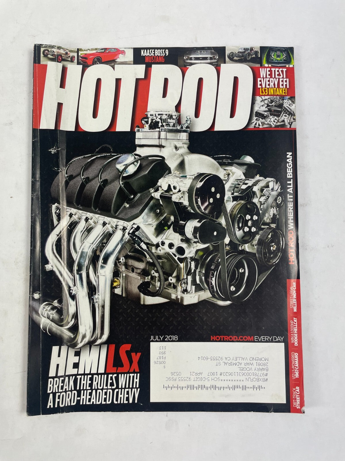 April 1993 Hot Rodding Magazinee Hemilsx Break The Rules With A Ford-Head Chevy
