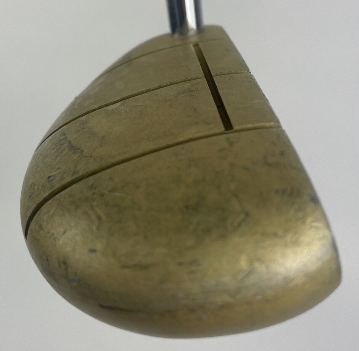 Men right handed face balanced Ray Cook M1-3X Mallet Gold Milled Face