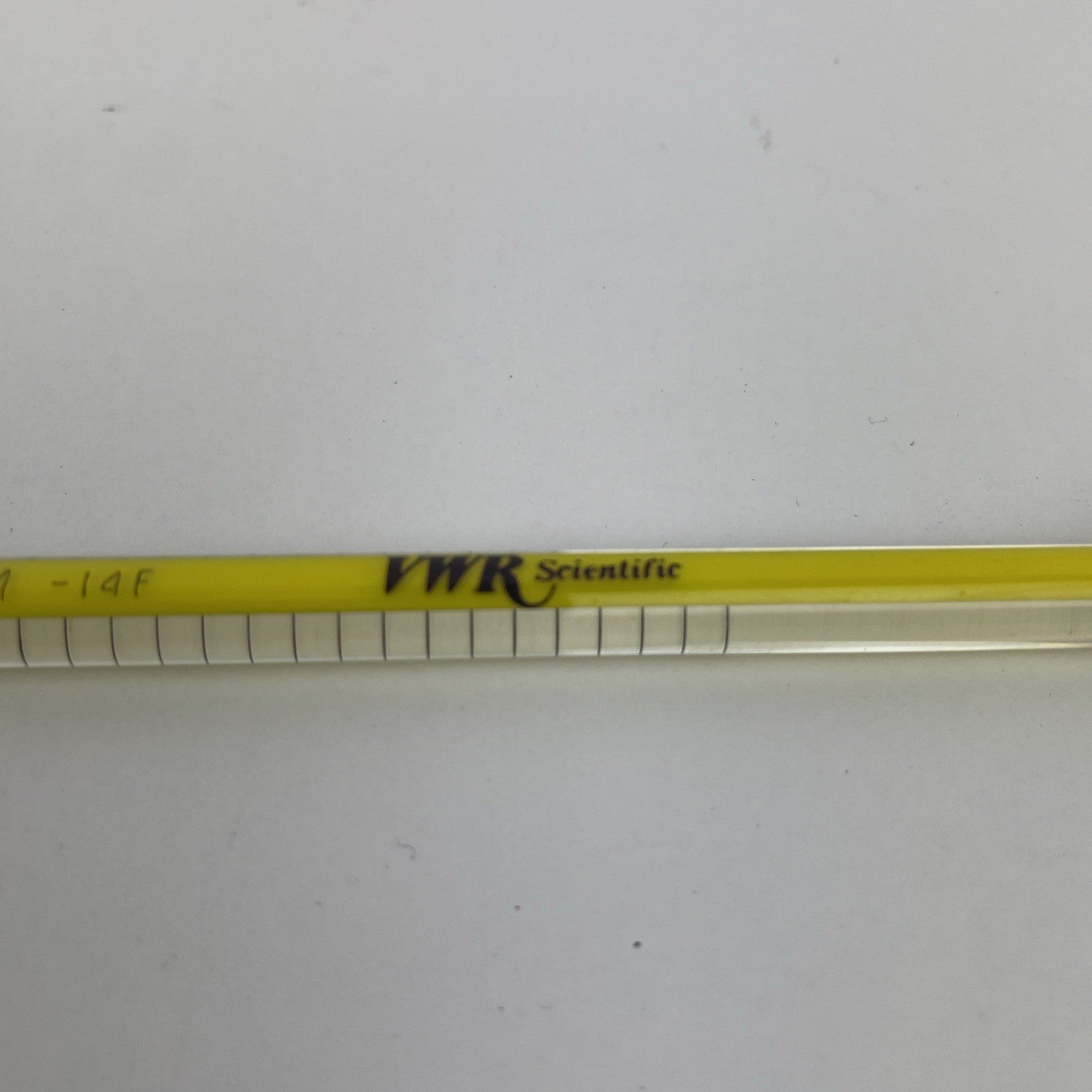 Vintage VWR Scientific ASTM -14F Laboratory Thermometer Fahrenheit 318921