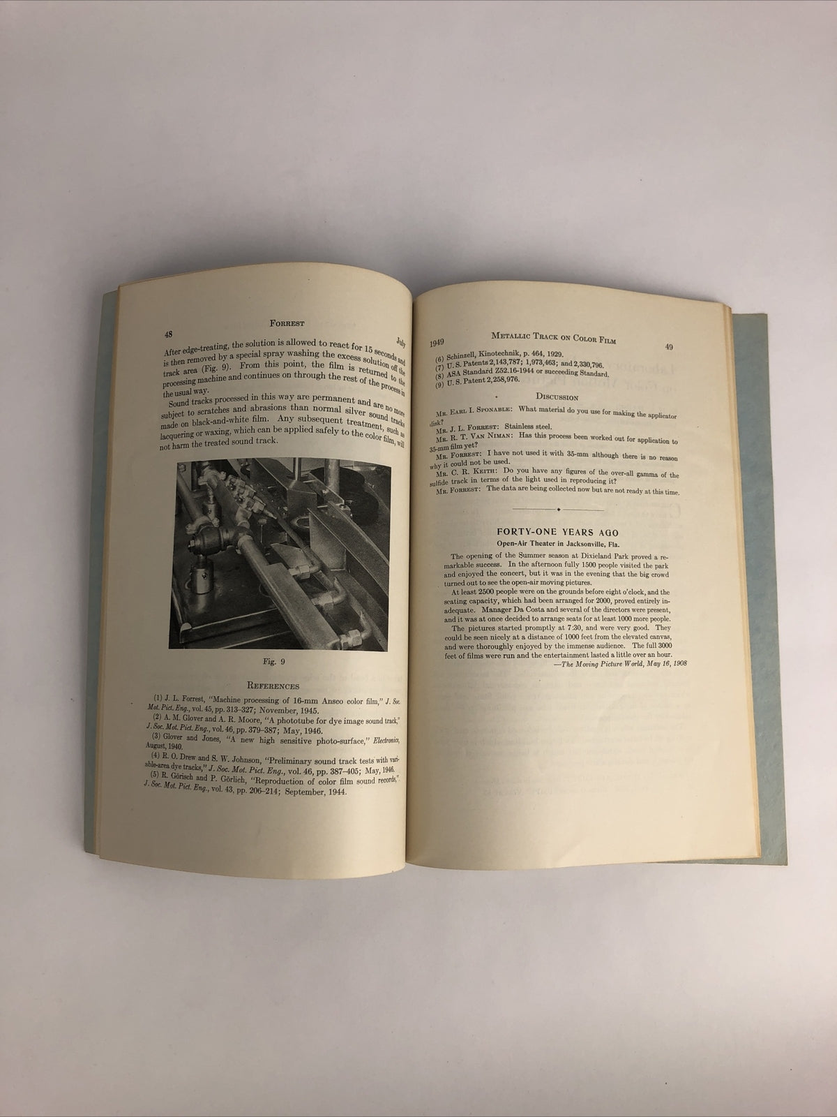 SMPE Journal Of The Society Of Motion Picture Engineers July 1949 VOL 53 No 1