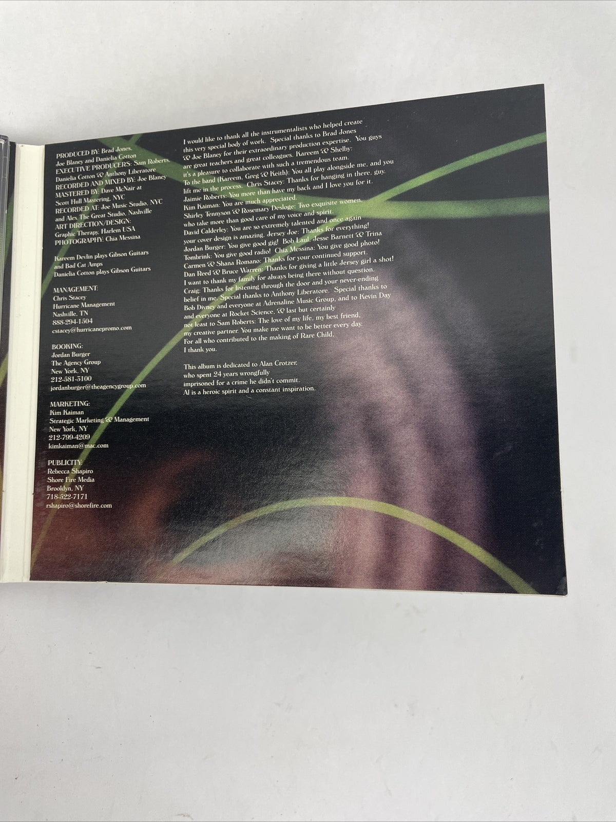 Daniela Cotton Digital Audio CD - Small White Town and Rare Child Mint Discs CD