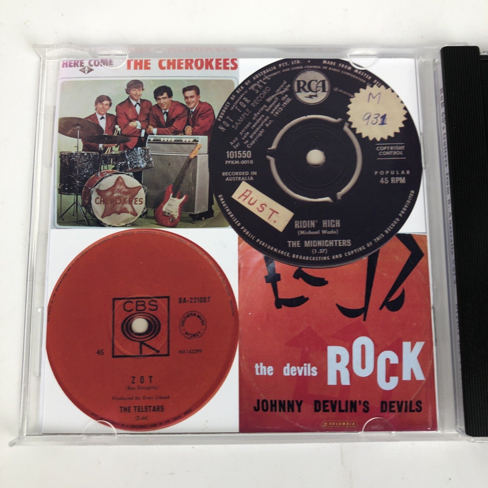 Rock 'n' Roll 60's Guitars Southern Australia cd Vol, 2 Assorted 34 Tracks  #32