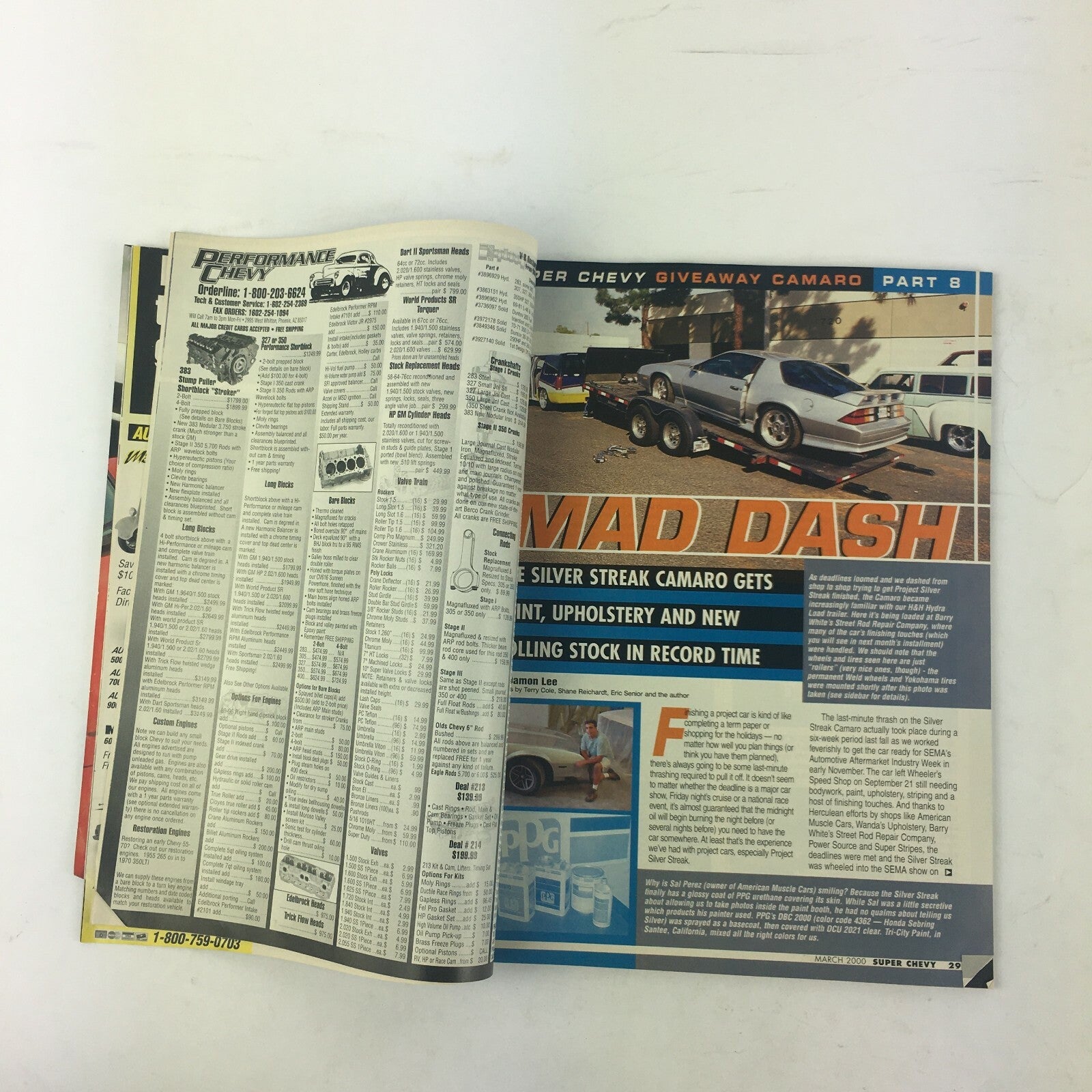 March 2000 Super Chevy Magazine Main Street Muscle! Real-World Street Machines