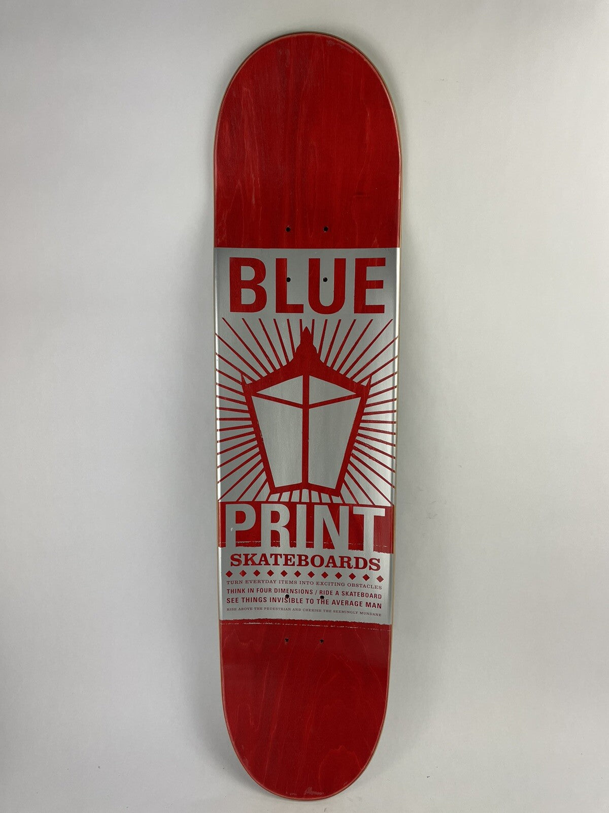 Blueprint Colin Kennedy Pachinko rare 8-inch hard rock maple skateboard deck.