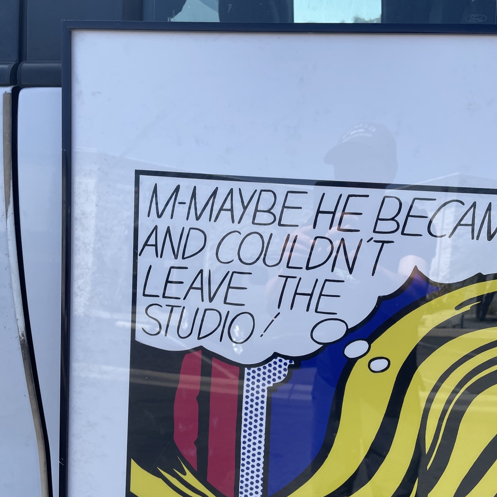 Roy Lichtenstein, M-Maybe He Became, from Art of the Sixties, Screenprint Poster