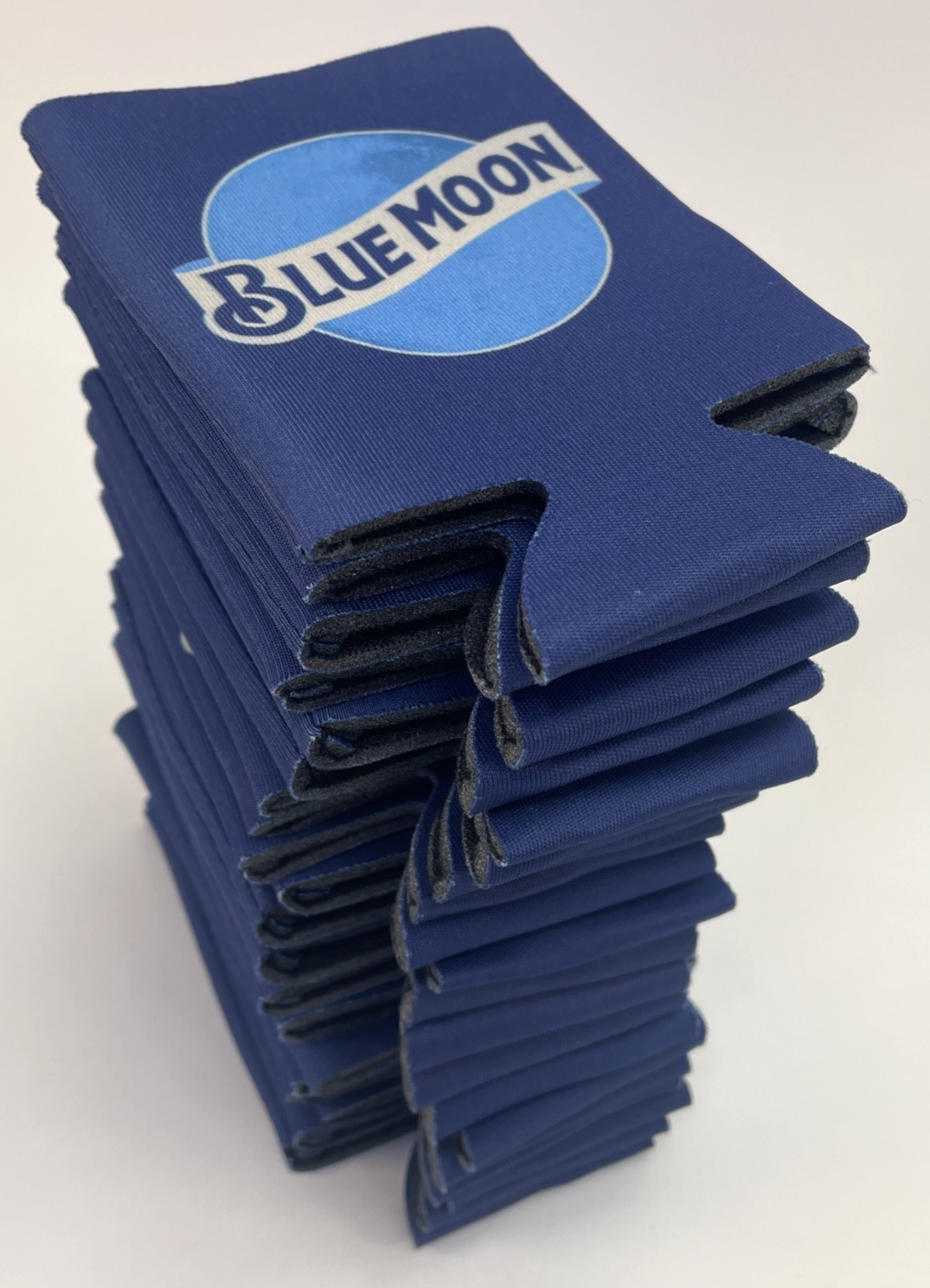 20 Blue Moon Can Coozies - Beer Cooler Foam Insulated Neoprene Man Cave Bar NEW