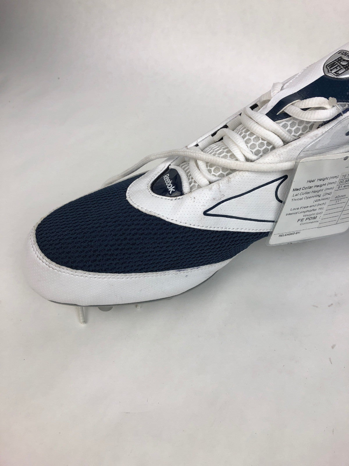 Extremely Rare Malcom Floyd Sample Football Cleats Reebok 2011 - FSTSHP