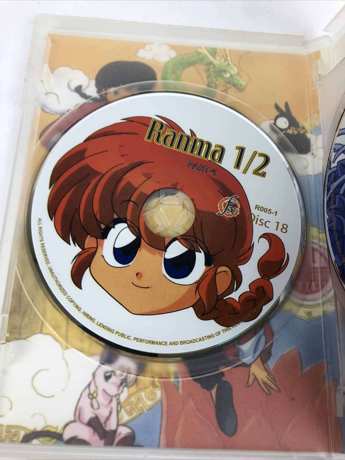 Ranma 1/2 TV Series Part 4, 3 DVDs, 7th Season, Episodes 137-161 MINT DISCS