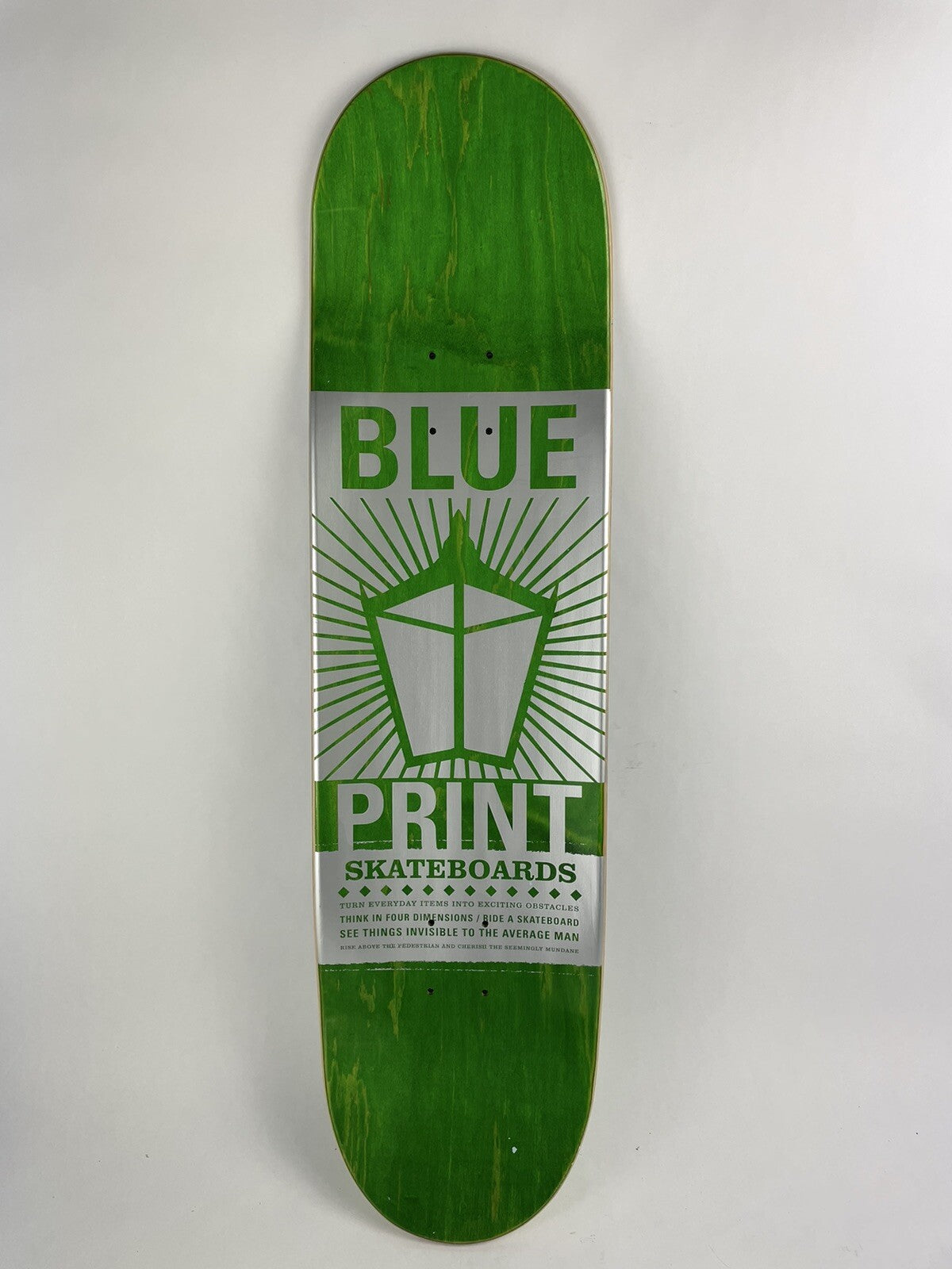 Blueprint Skateboards Mark Baines Pachinko 8.5-inch hard rock Canadian maple skateboard deck.