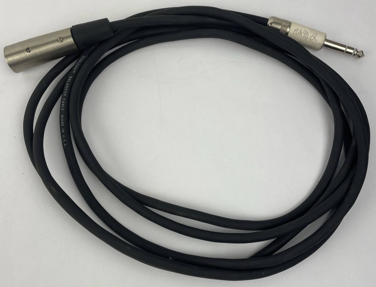 10ft XLR 3-Pin Male to 1/4" Mono Plug Shielded Microphone Mic Audio Cable Cord