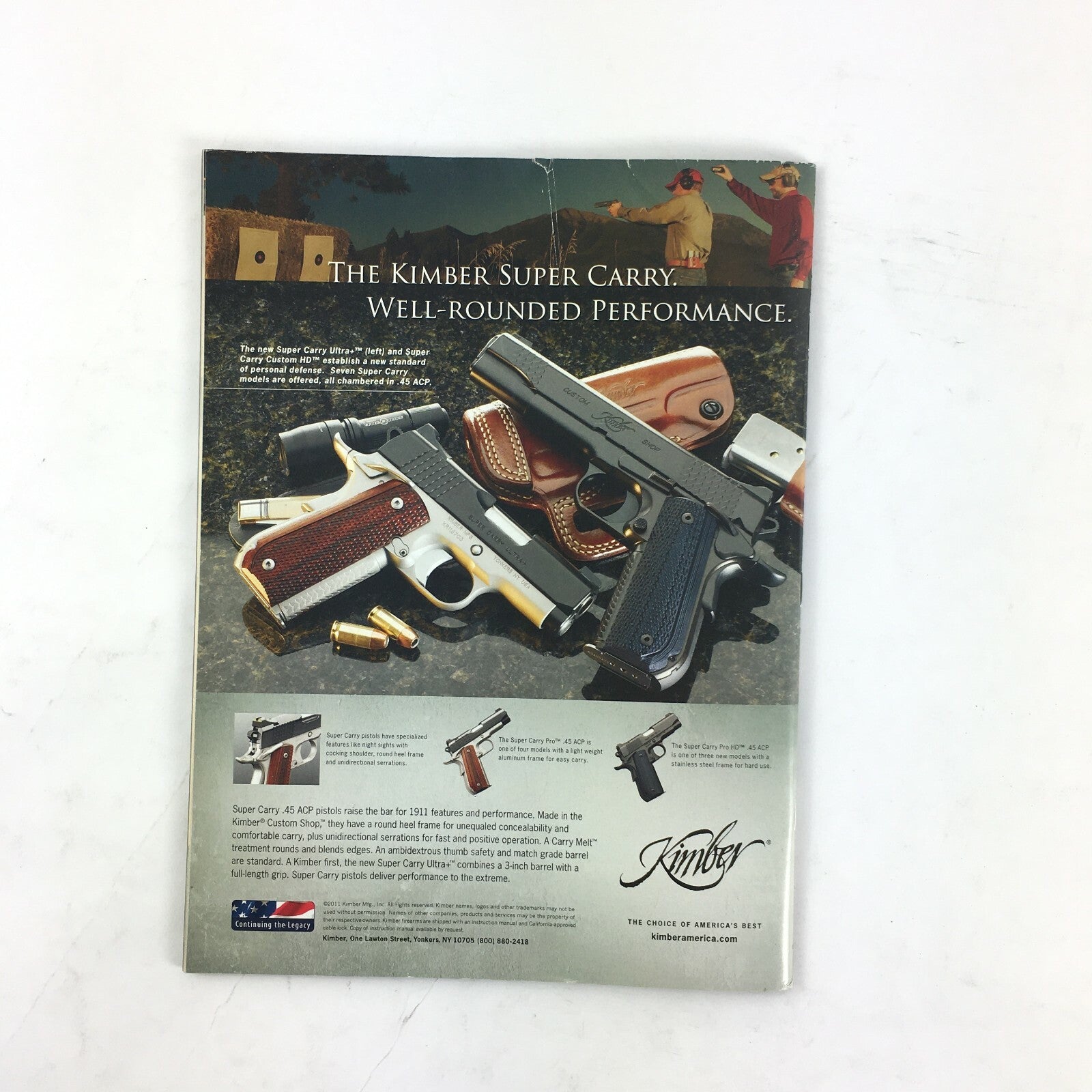 June 2012 Guns & Ammo Magazine Smallest&Lightest 9 Ever Savages .308 Hog Rifle