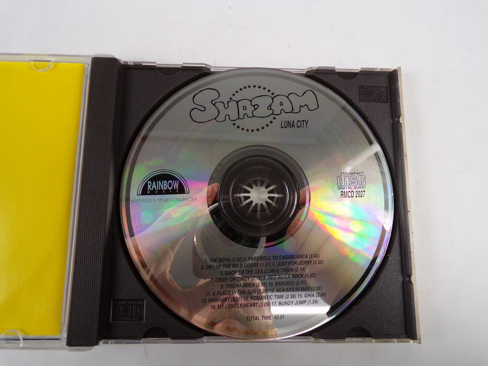 Shazam The Boys Farewell To Casablanca Just For Jerry Ghia CD#59