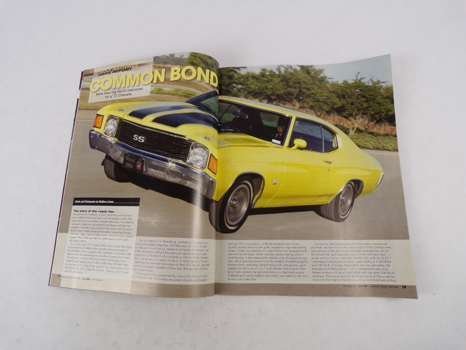 July 2009 Muscle Machines Magazine LS5 Sampling The Brute Torque Of The Other 45