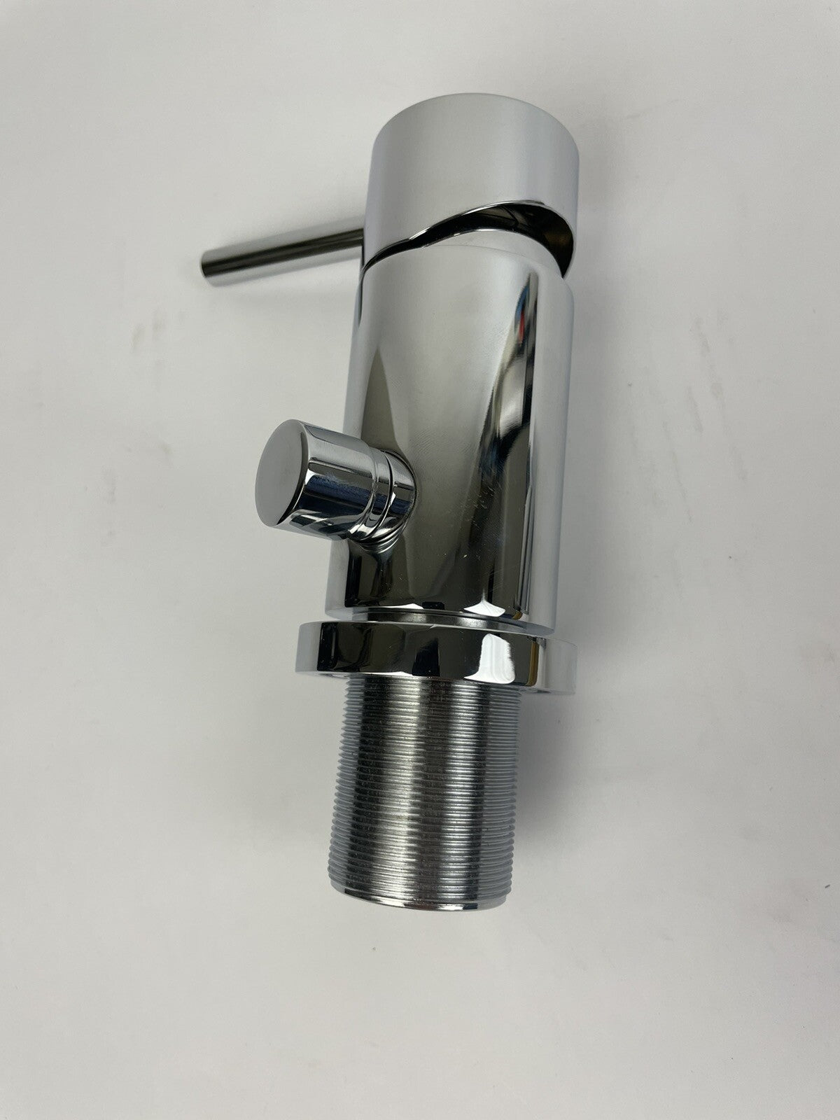 Birillo BI 040 single handle deck mounted Roman tub faucet with modern Italian design