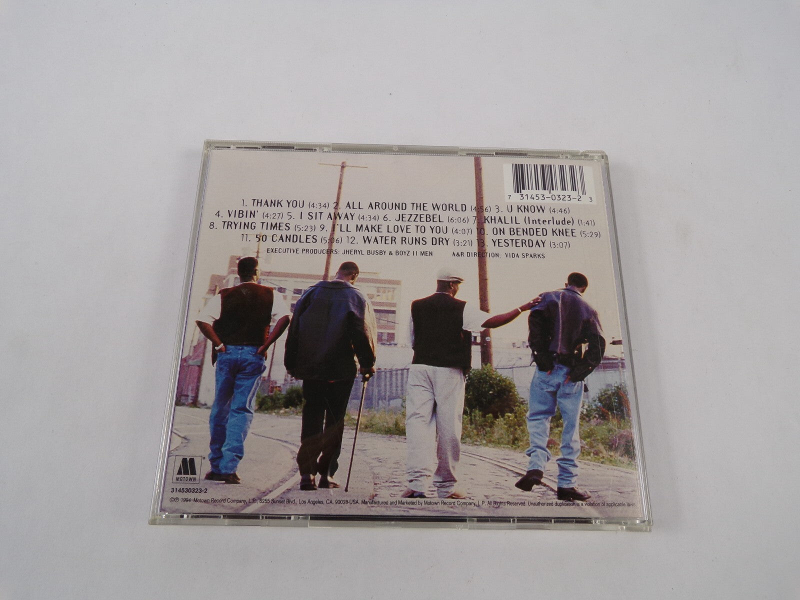 Boyz Men Thank You All Around The World U Know Vibin I Sit Away Jezzebel CD#46