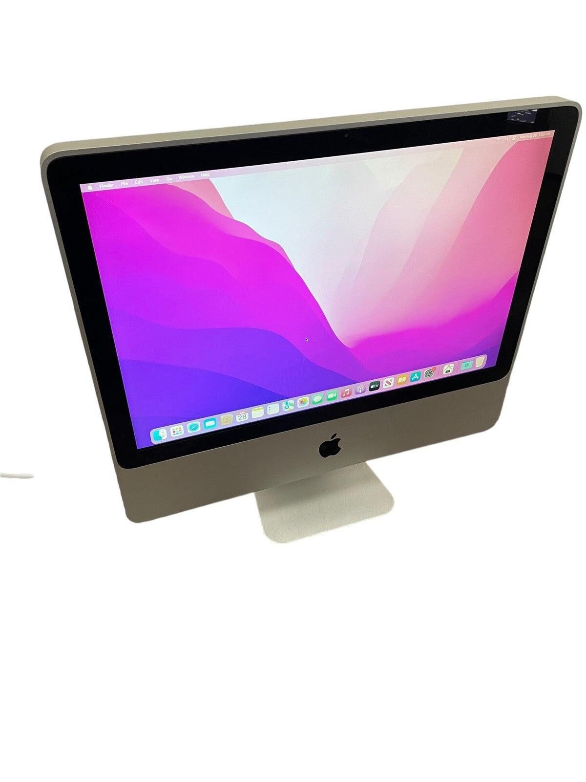 Apple iMac Core 2 Duo 2.26 GHZ - 20" - macOS Monterey  - 4GB RAM - 512 GB SSD HD