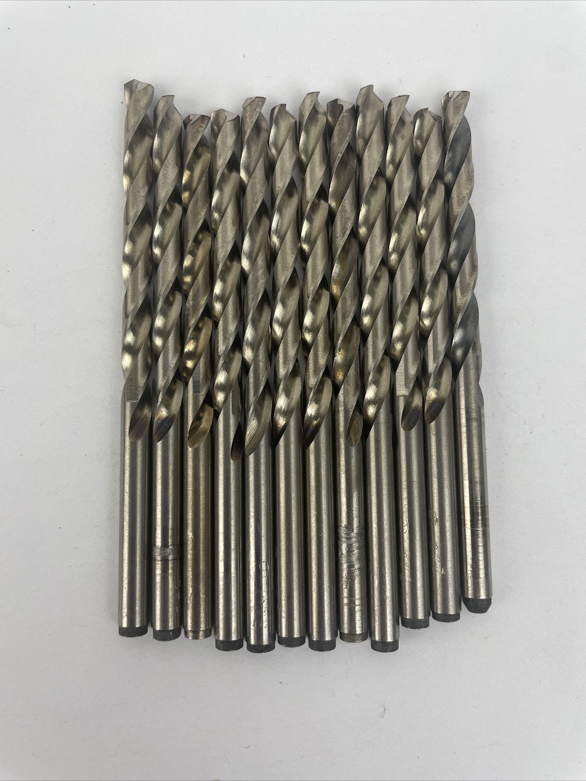 Lot 12 x No.9 HSS High Speed Steel Drill Bit Straight Shank Qty. 12  4.98mm #9