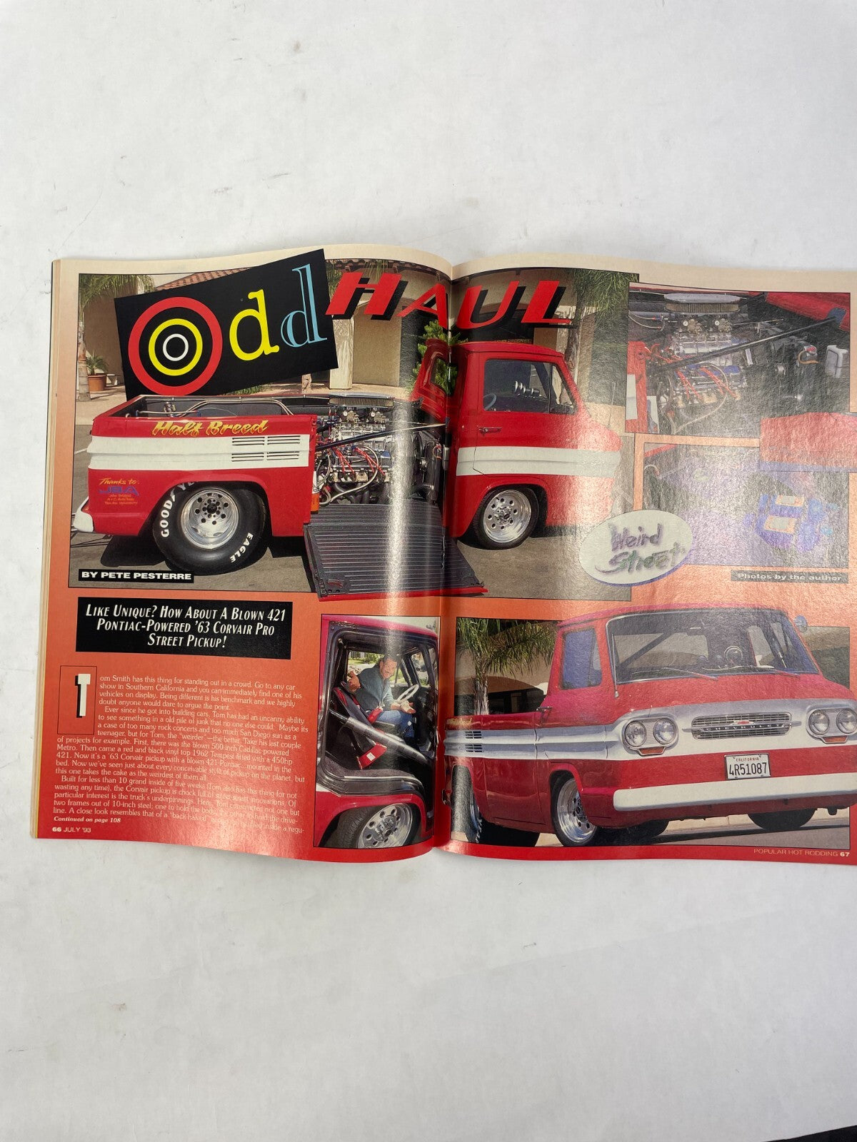July 1993 Hot Rodding Magazinee Weild Street Buld A High-Compression Vs - On Pum