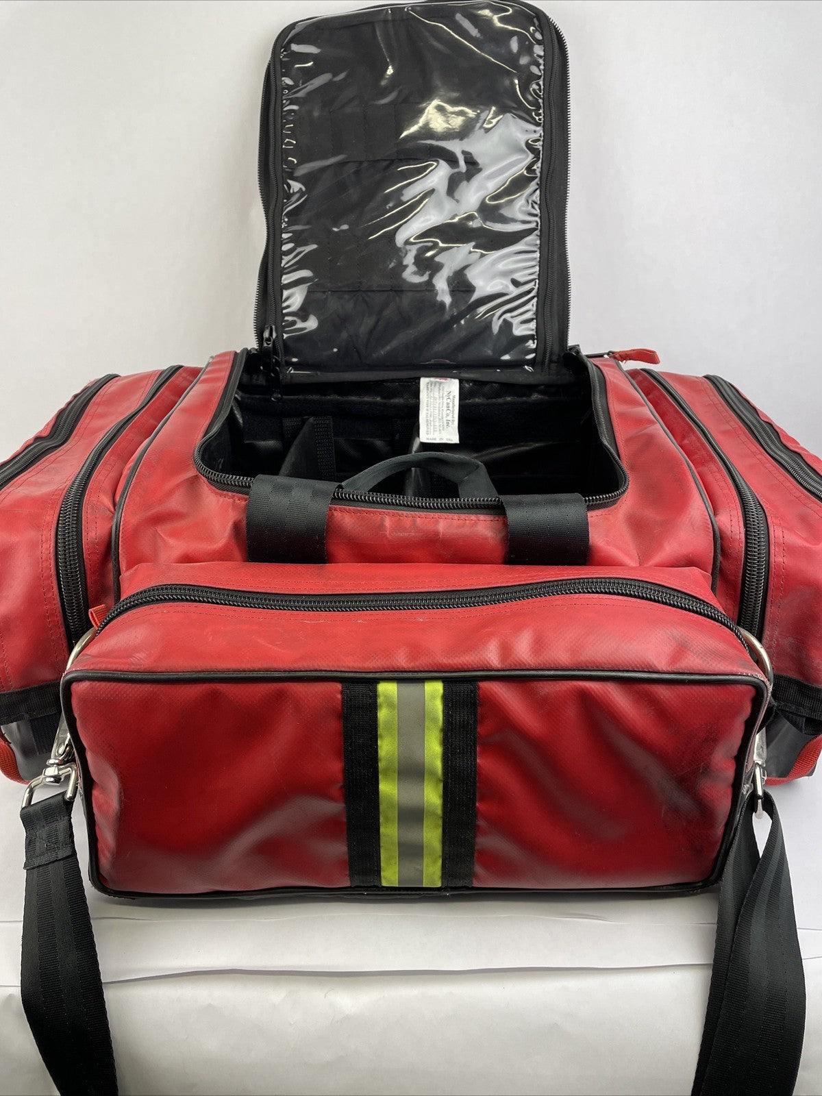 FIREFIGHTER Paramedic Equipment Padded Duffel Bag NEWPORT BEACH FIRE DEPARTMENT
