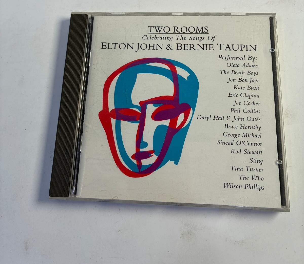 Two Rooms Songs Elton John Bernie Taupin Various Artists Polydor CD 1991