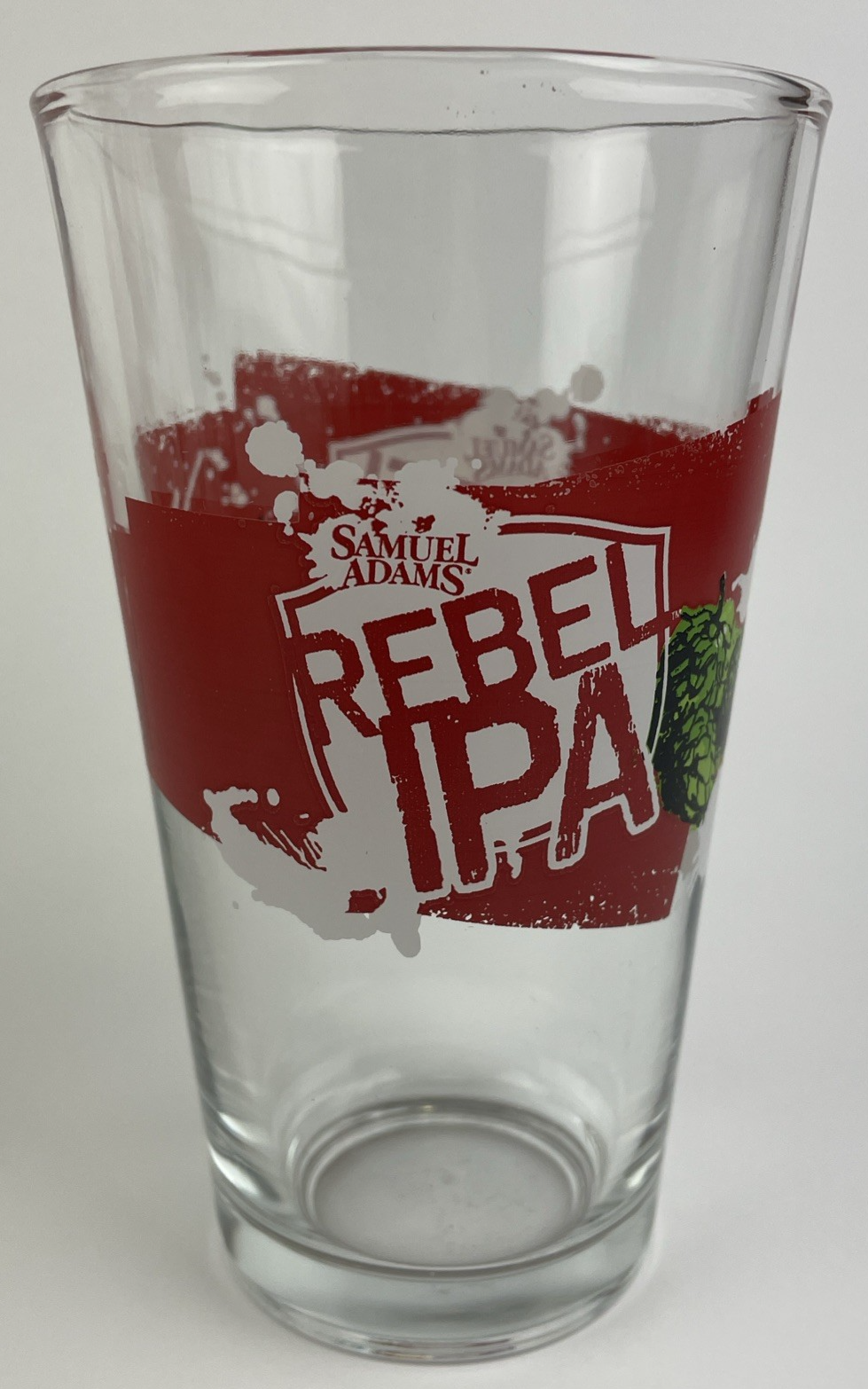 Lot of 6 x Samuel Adam’s Rebel IPA 16 Ounce (pint) Beer Glasses NOS Barware