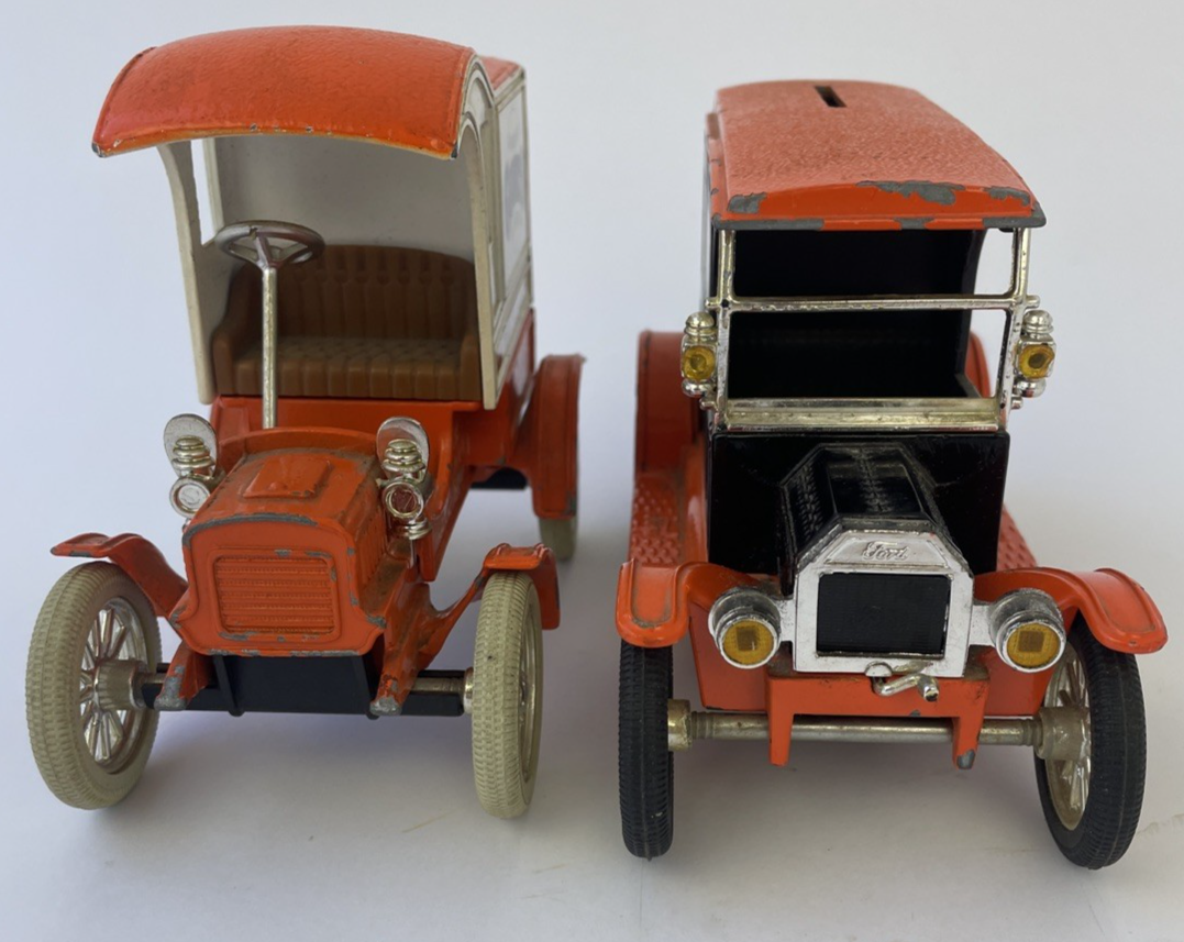 2 x SAN FRANCISCO GIANTS AMERICAN PASTIME SERIES DIECAST METAL BANK 1994 LOOK