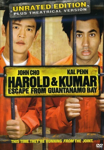 Harold and Kumar Escape from Guantanamo Bay (Unrated Edition) [DVD] [2008] NEW