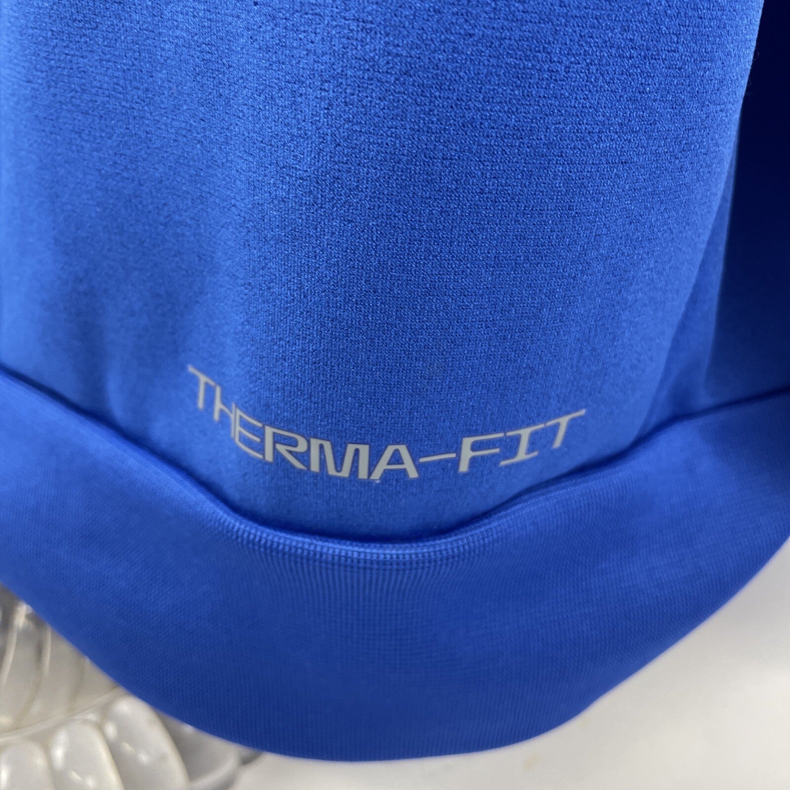 Nike Therma Fit On-Field Hoodie Mens Large Royal Blue White Full Zip TEAM USA