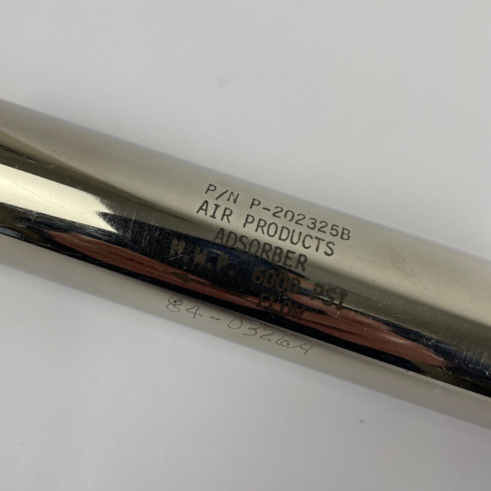 Air Products CRYOGENICS ADSORBER P/N P-202325B , MWP 6000 PSI.