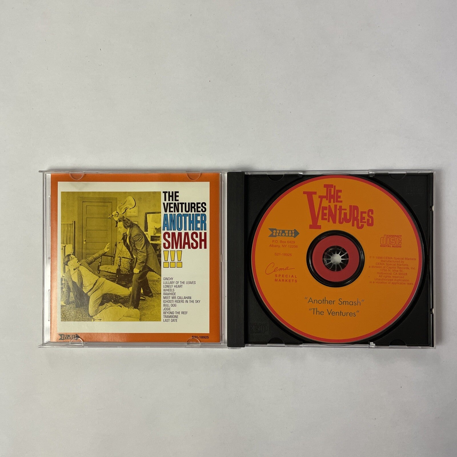 THE VENTURES Another Smash The Ventures [2 On 1] CD 1996  #28