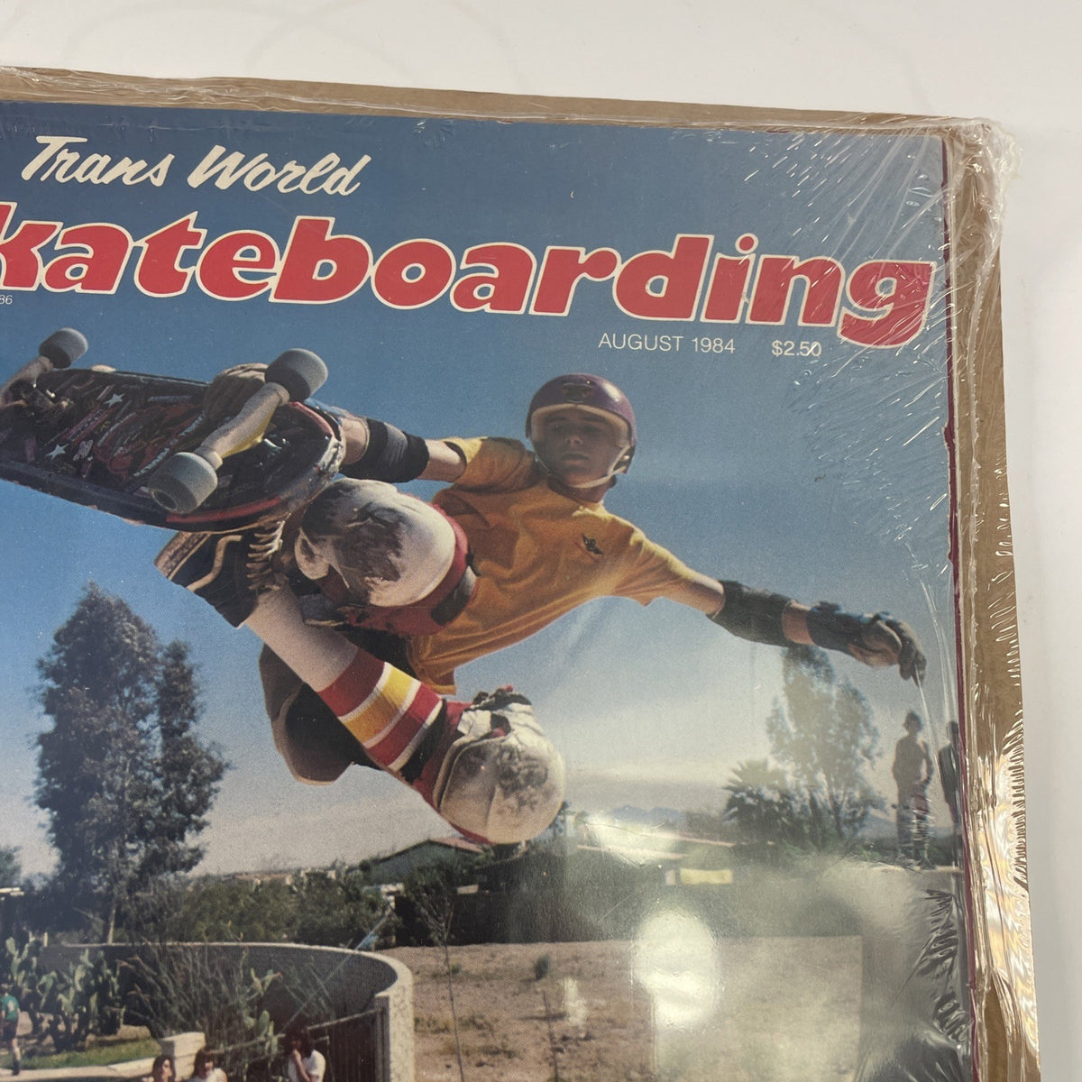 TRANSWORLD SKATEBOARDING MAGAZINE August 1984 Kevin Staab Craig Johnson