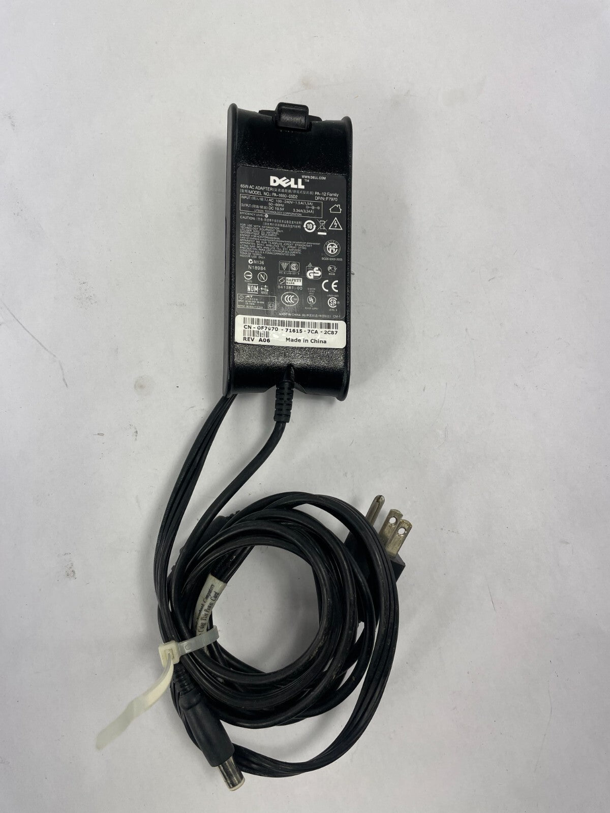Geniune Dell PA-1650-05D2 Output 19.5 V  3.34 A Power Supply Adapter B01