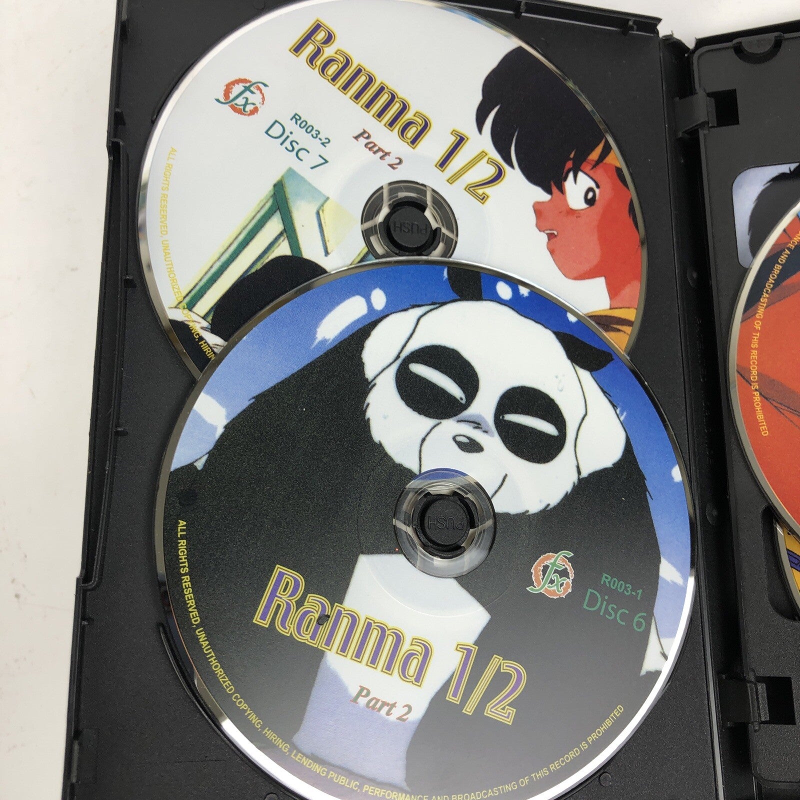 Ranma 1/2 TV Series Part 2  English Dubbed Anime DVD 6 Discs Episodes 41-88 MINT