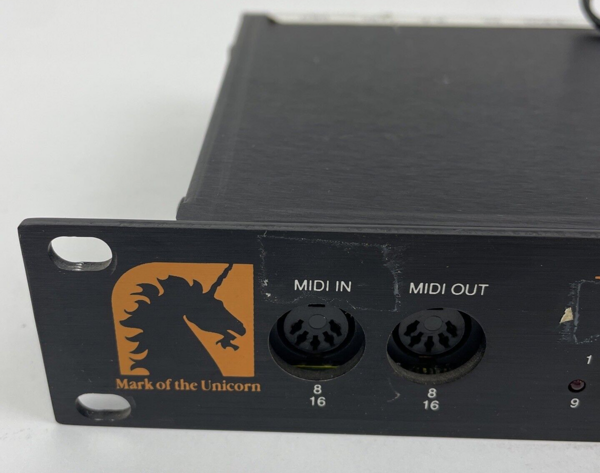 Mark of the Unicorn MOTU Midi Time Piece AV Interface 128 Channels SMPTE w Cord