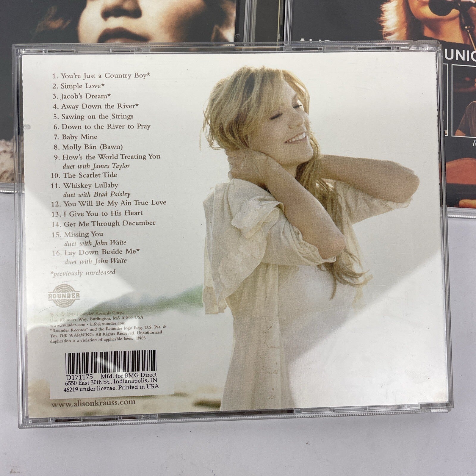 3 x ALISON KRAUSS  CD Lot -  Union Station - ‘LIVE’  = 100 Miles or More + NTIFY