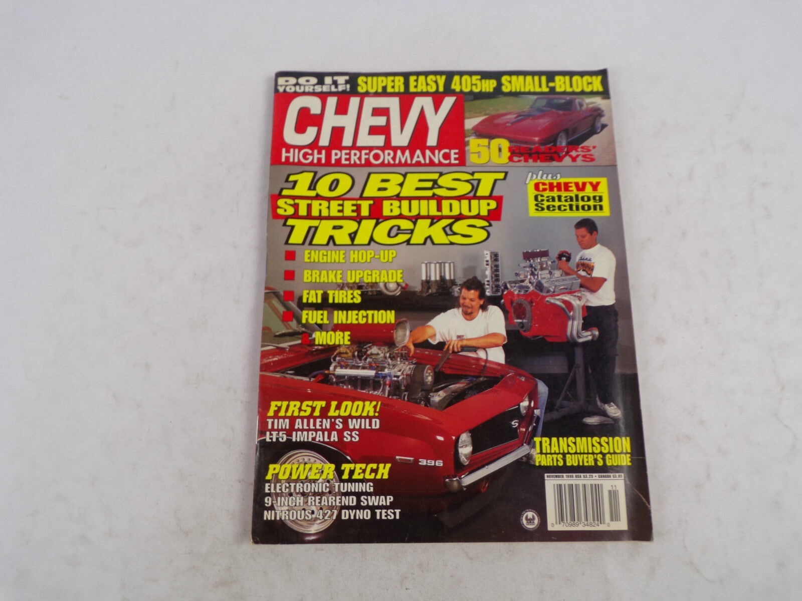 November 1996 Chevy High Performance 10 Best Street Buildup Tricks Super Easy