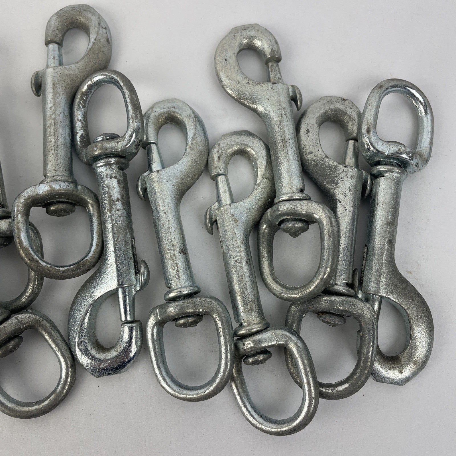 Lot of 10 x Campbell Bolt Swivel Durable Round Eye 4" Snap