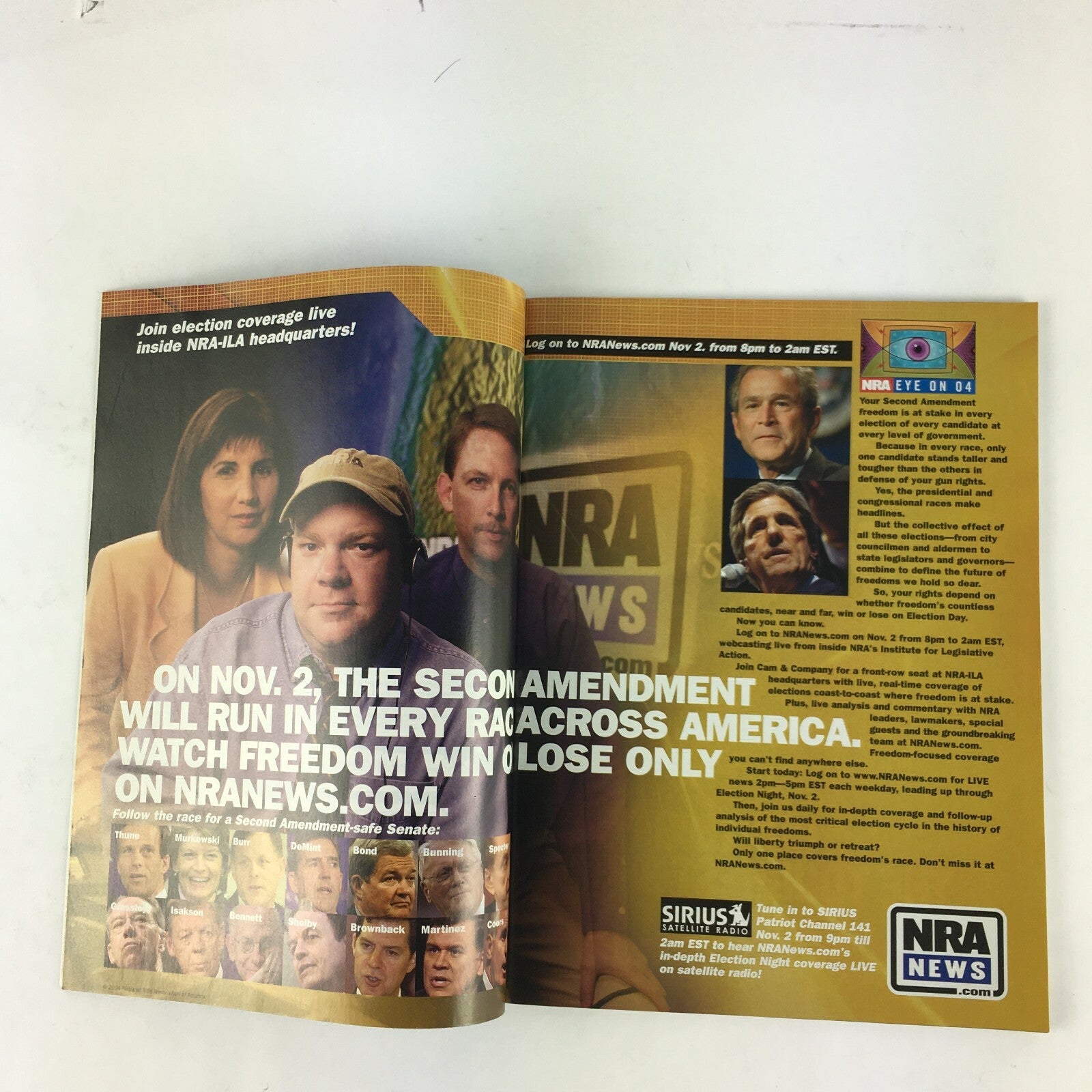 November 2004 American Rifleman Magazines Gun Bans Ammo Bans Junk Lawsiuts 