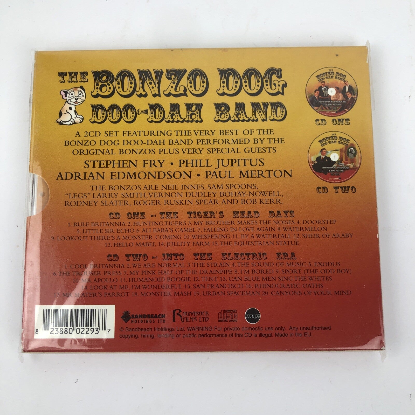 The Bonzo Dog Doo-Dah Band: " Wrestle Poodles .... AND WIN " [CD] UK - Import #5